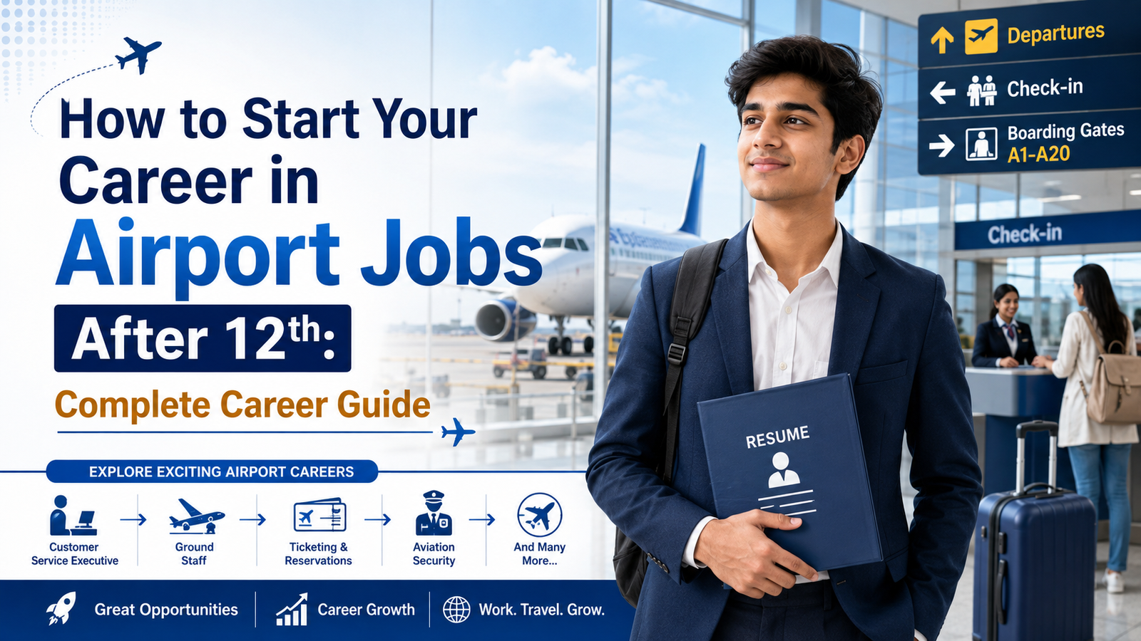 Airport Jobs After 12th: Complete Career Guide 2026